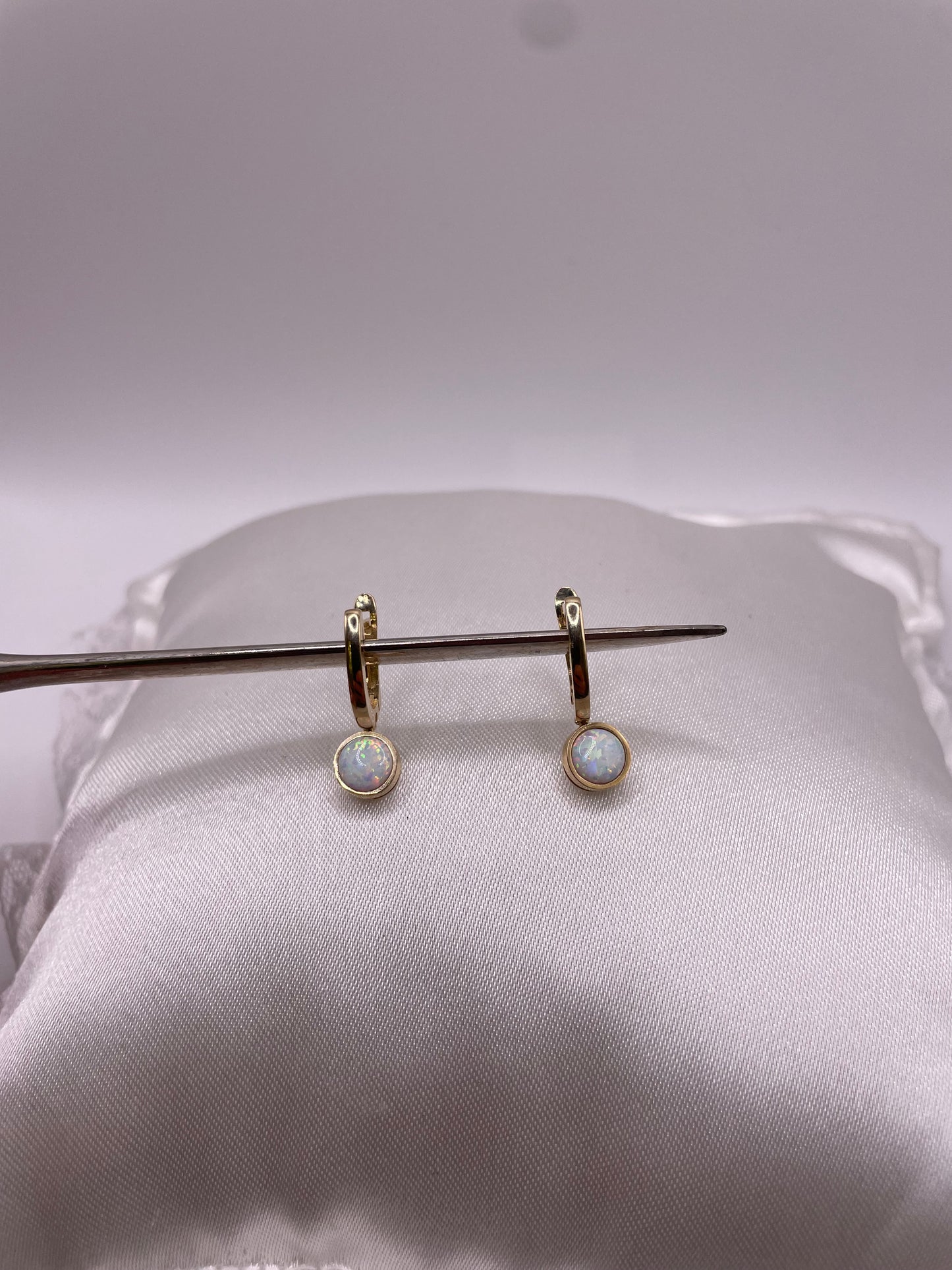 Kreolen mit Opal