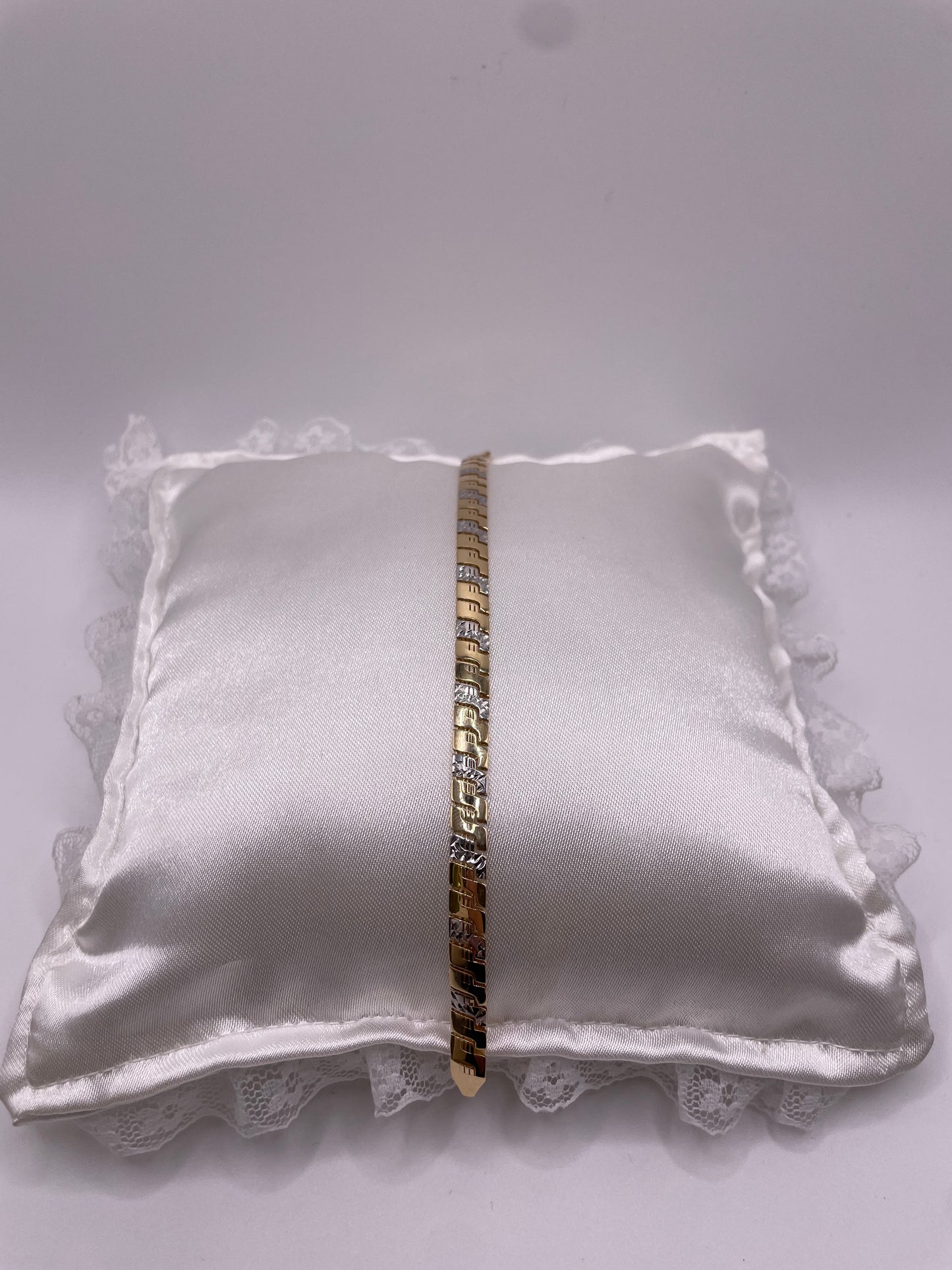 Schlangenarmband Gold Bicolor
