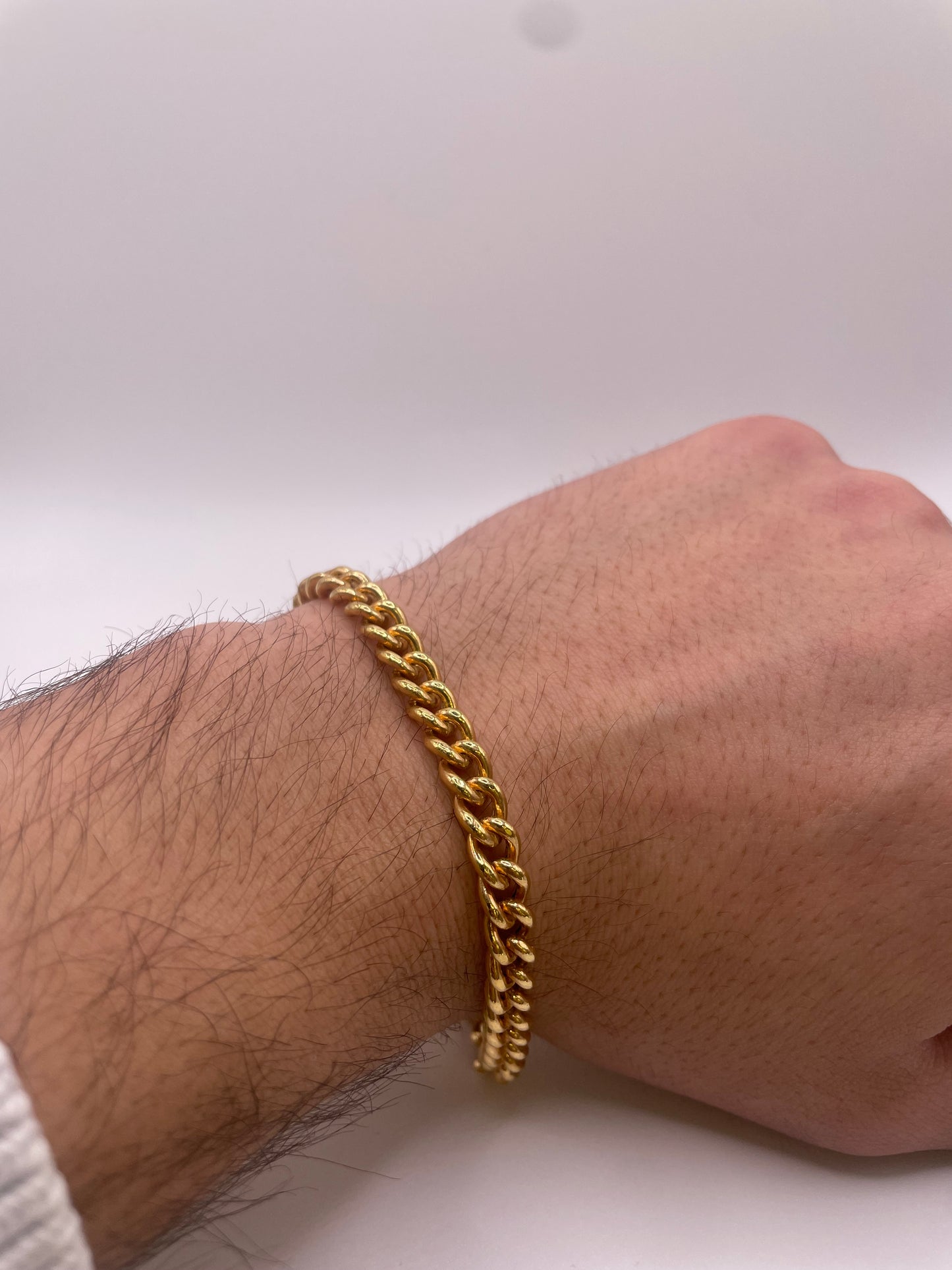 Panzerarmband Gold