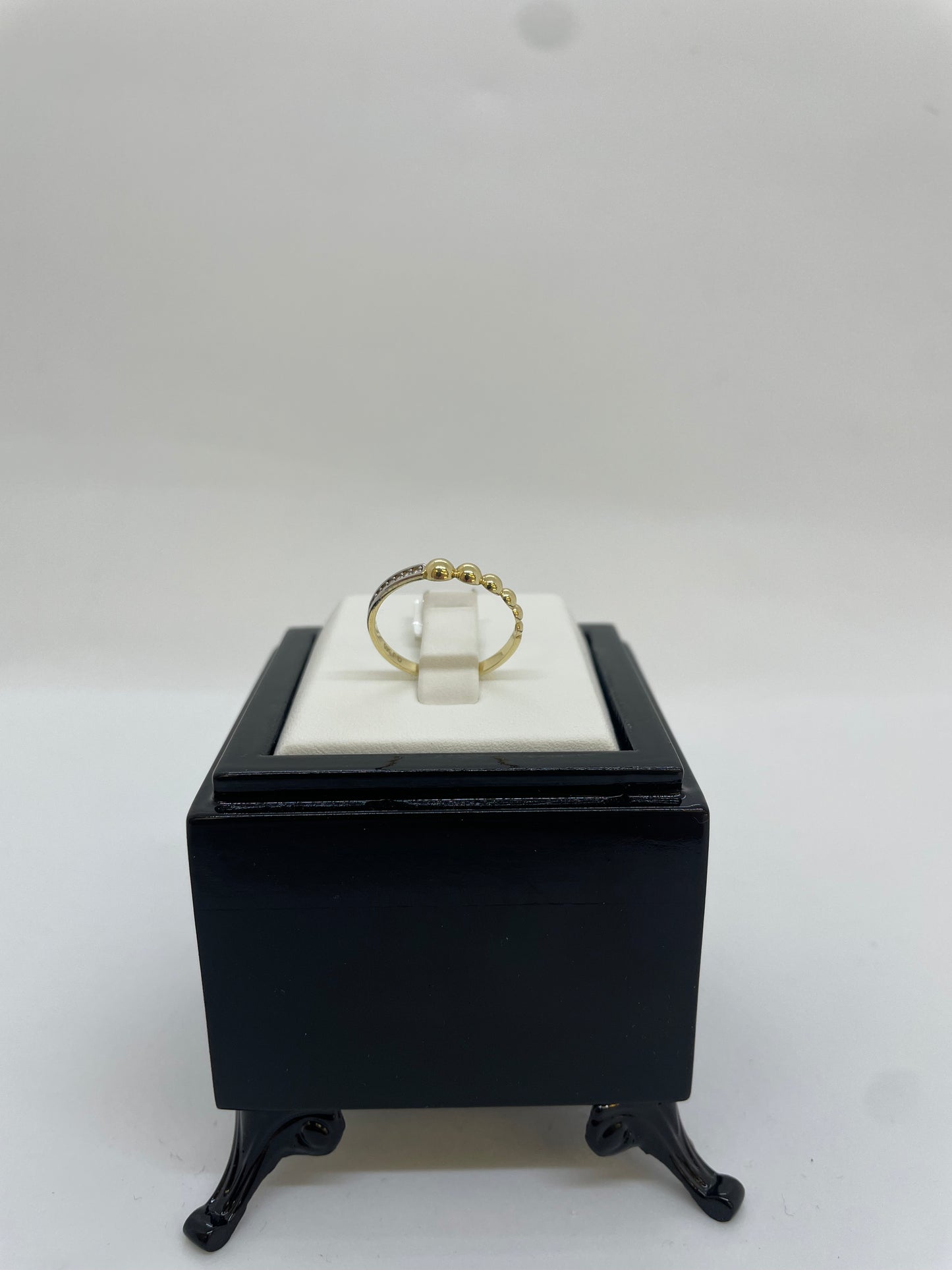 Goldring mit 2 Arten