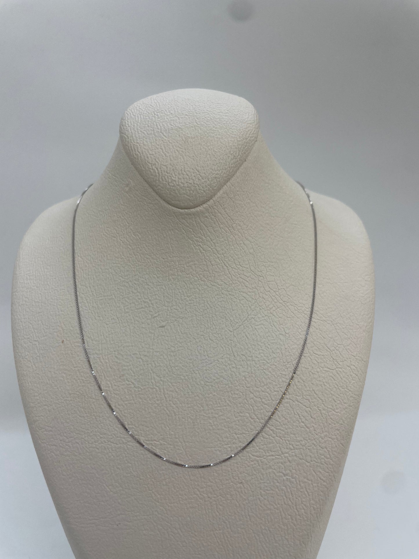 Weissgoldkette Venezia Modell