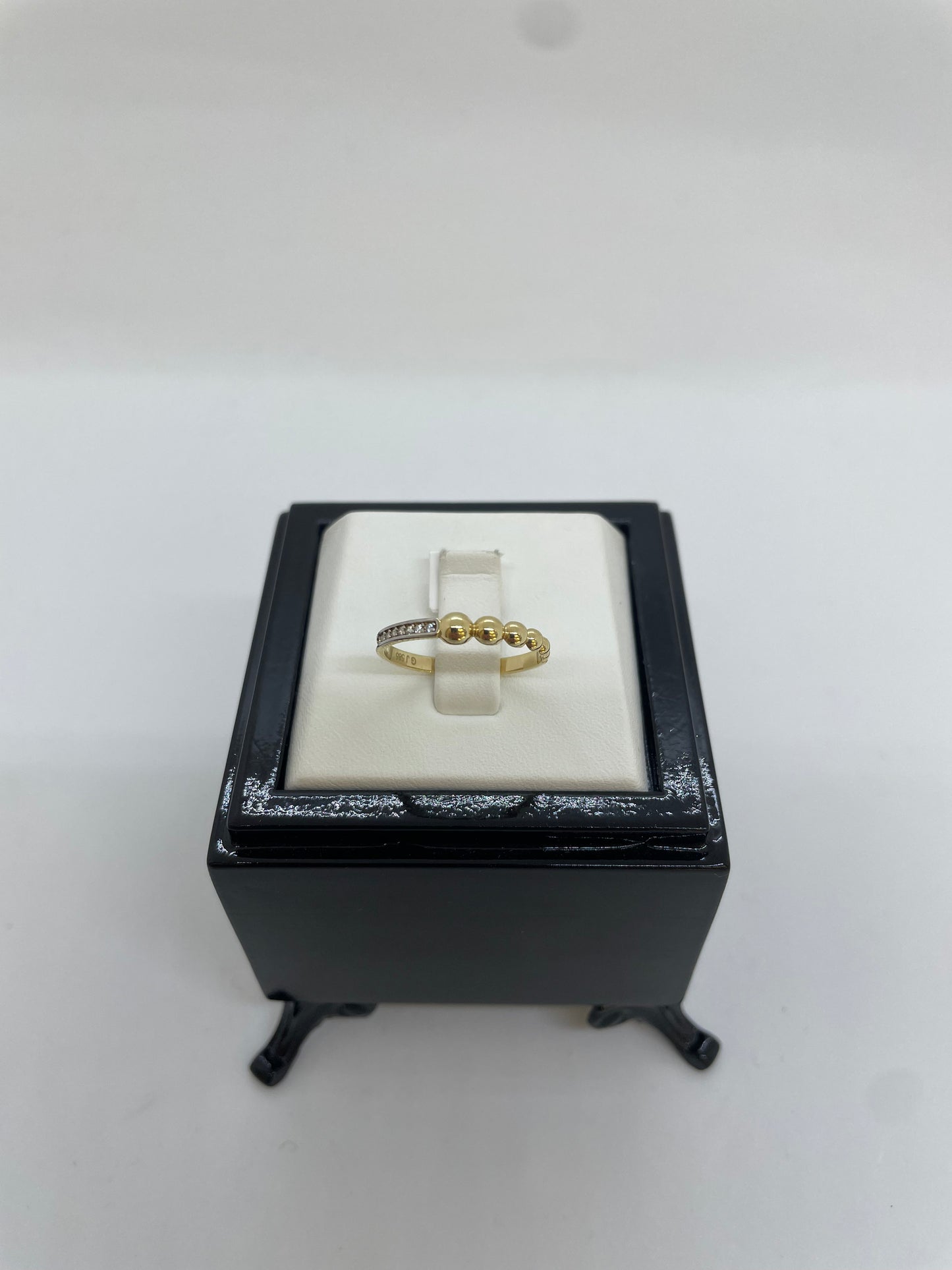 Goldring mit 2 Arten