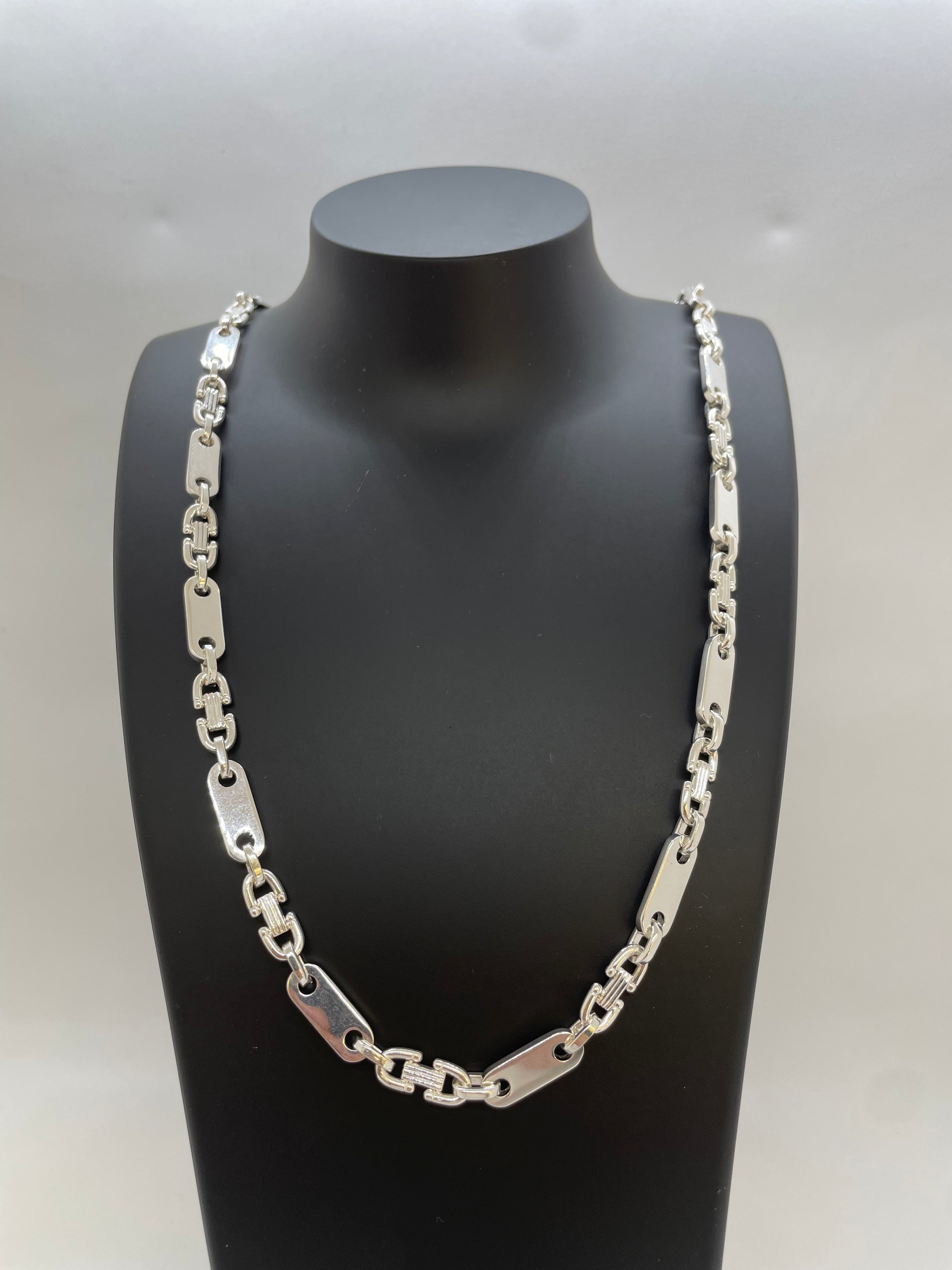 Silber Plattenkette – juwelierlemi